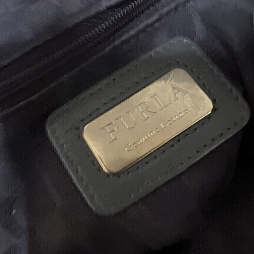 FURLA  fine pebble Leather tote Shoulder bag - Picture 11 of 16